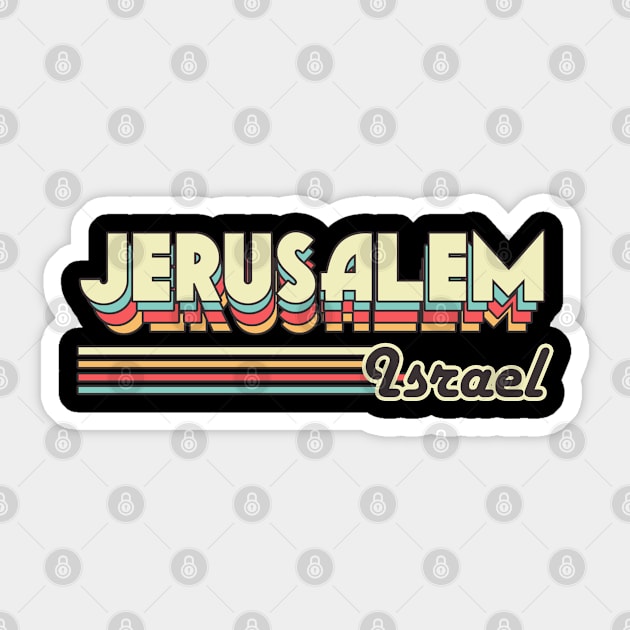 jerusalem city Sticker by SerenityByAlex